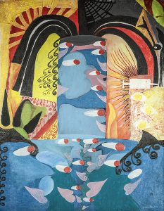 Exposição de Emiliana Marquetti “há folhas que são asas, que são sementes, que são laços…”