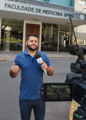 Heberton Lopes novo reporter da TV Band Minas