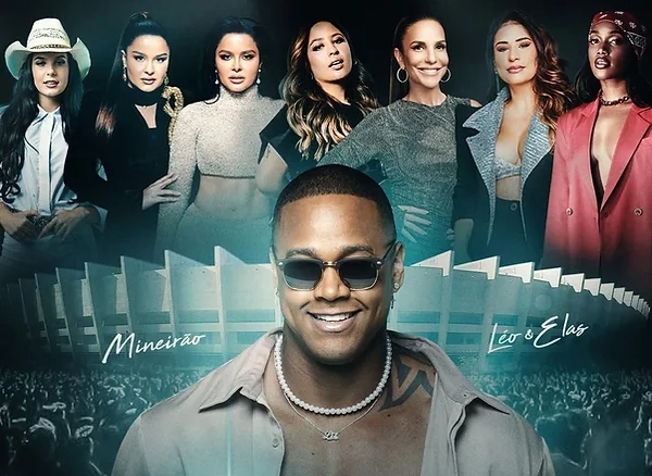 23/03 – Léo Santana grava o projeto “Léo & Elas” no Mineirão